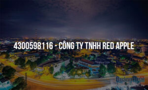 4300598116 cong ty tnhh red apple 40013