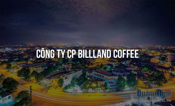 CÔNG TY CP BILLLAND COFFEE