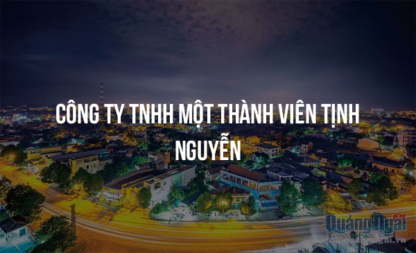 Công Ty TNHH Một Thành Viên Tịnh Nguyễn