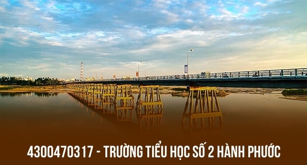 4300470317 – TRƯỜNG TIỂU HỌC SỐ 2 HÀNH PHƯỚC