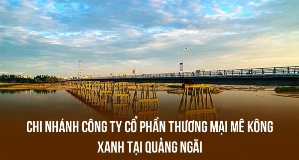 CHI NHÁNH CÔNG TY CỔ PHẦN THƯƠNG MẠI MÊ KÔNG XANH TẠI QUẢNG NGÃI