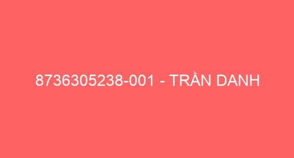 8736305238-001 – TRẦN DANH